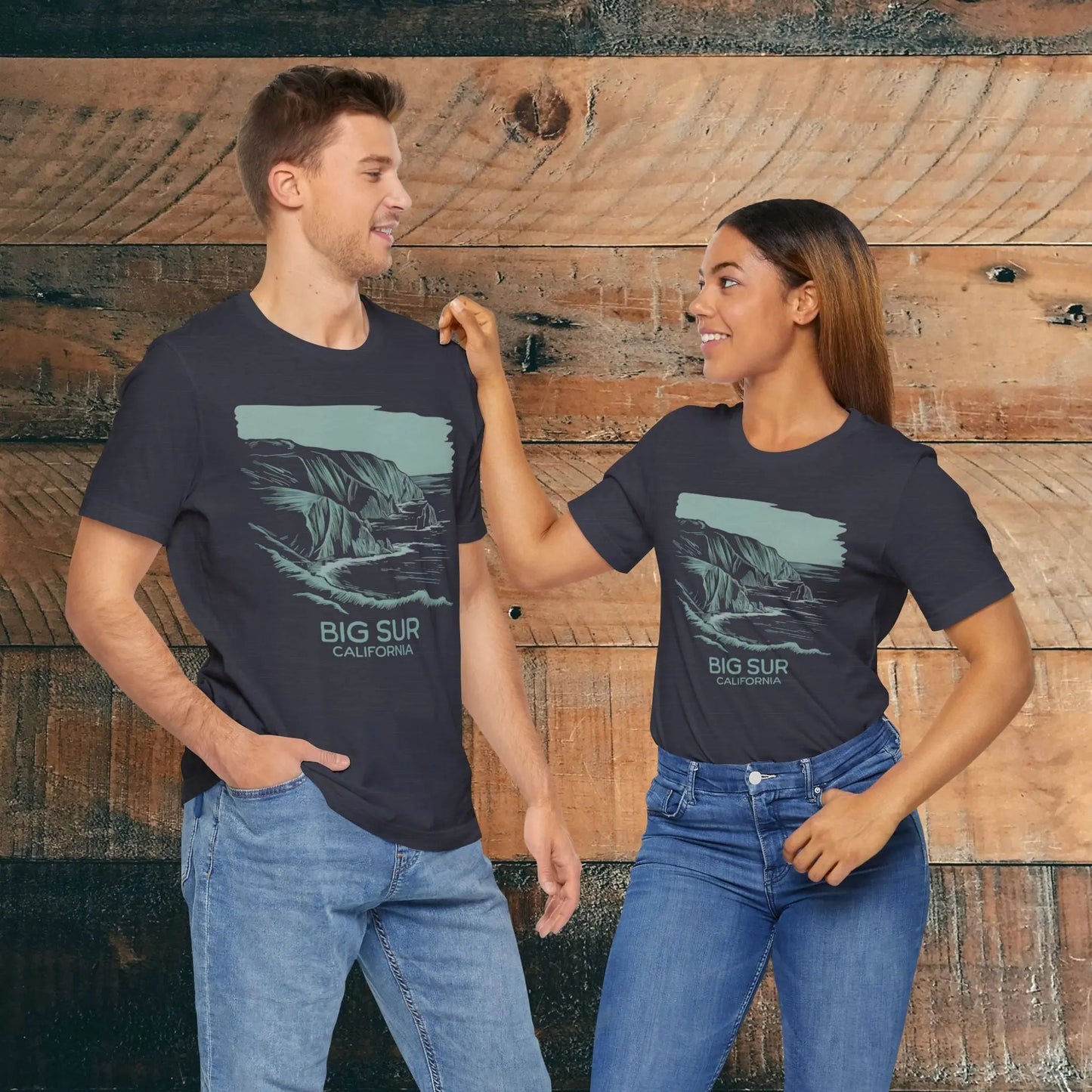 Big Sur California Shoreline T-shirt