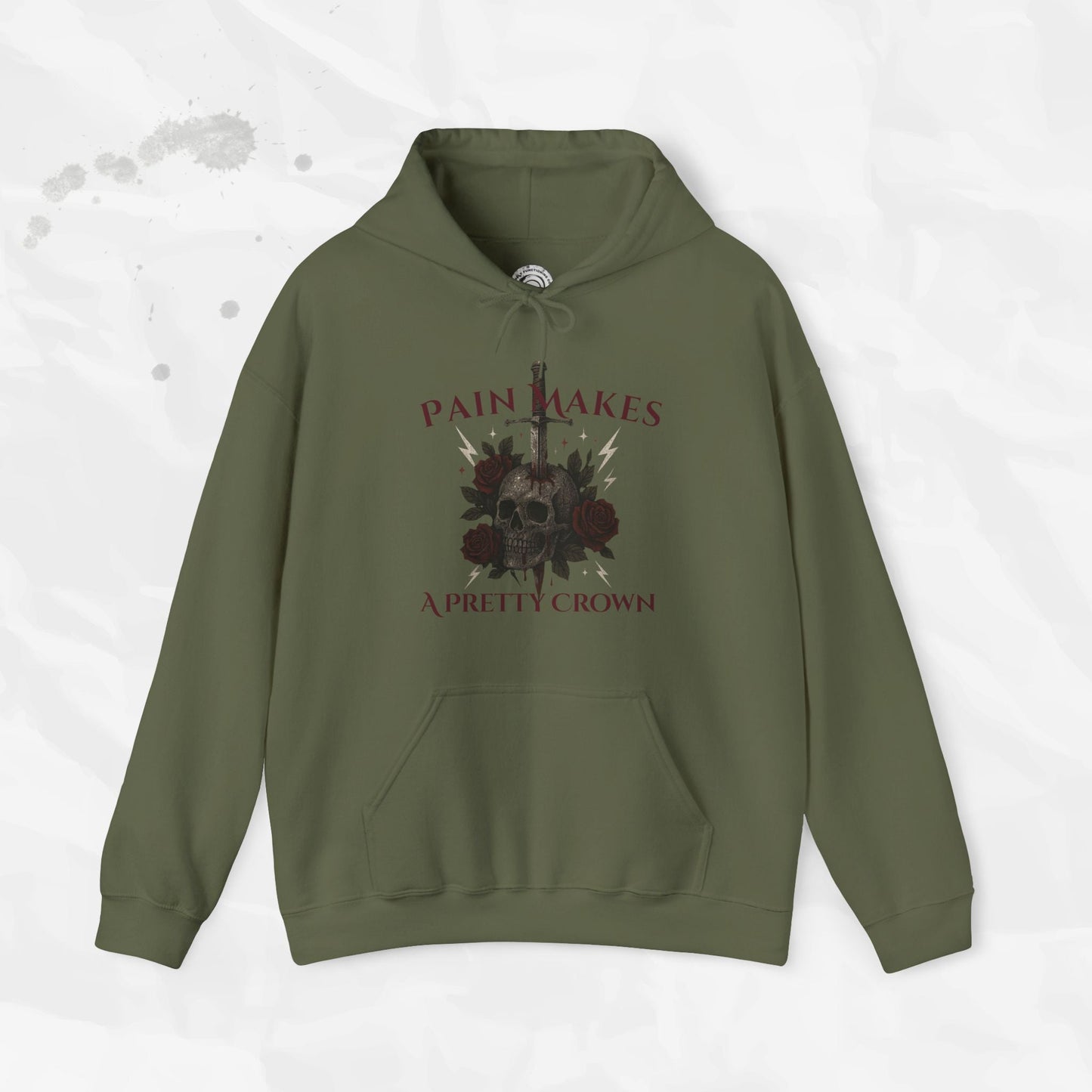 Pain Makes a Pretty Crown - Hoodie