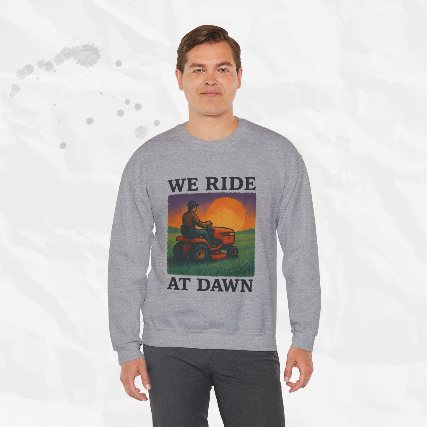 We Ride At Dawn - Crewneck Sweatshirt