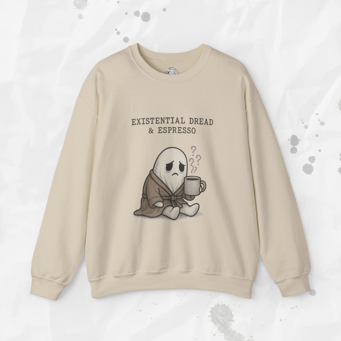 Existential Dread & Espresso - Crewneck Sweatshirt