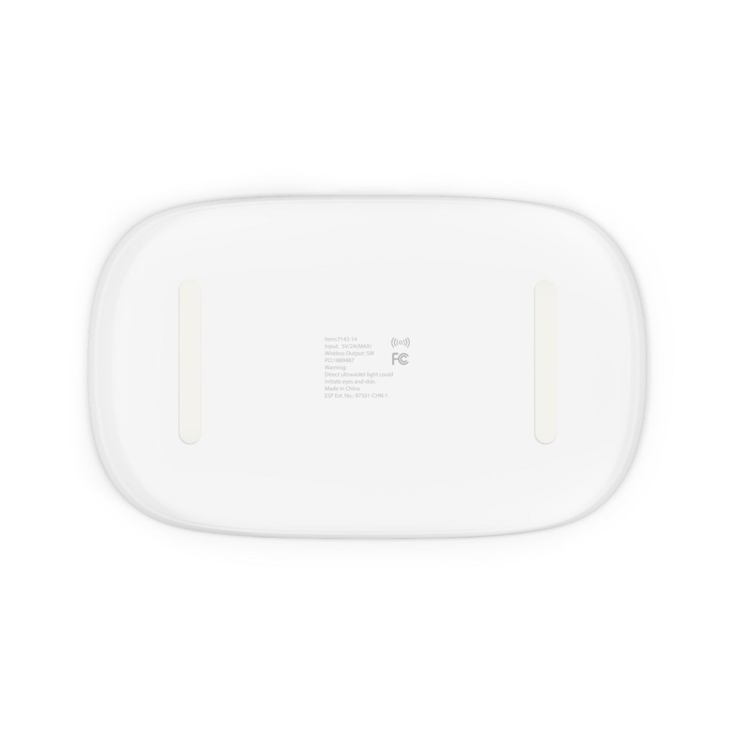 UV Phone Sanitizer and Wireless Charging Pad -"QR Code"