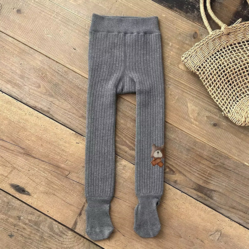 Cozy Fleece-Lined Leggings for Kids- Cozy & Soft