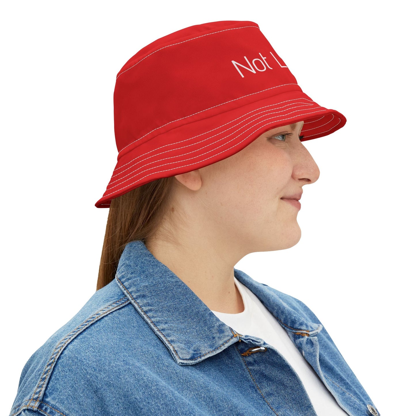 "They Not Like Us" - Bucket Hat (Red)