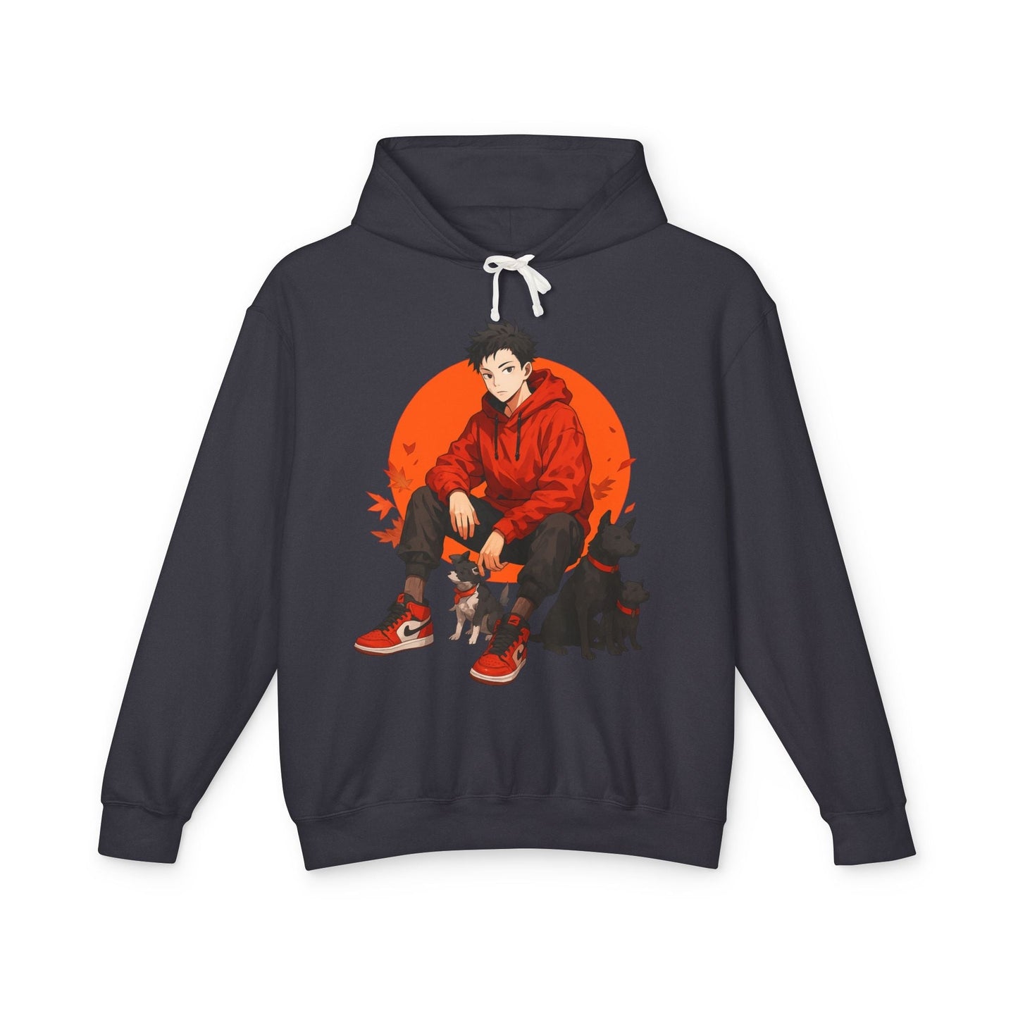 Artful Lightweight Hooded Sweatshirt for Art Enthusiasts and Young Adults
