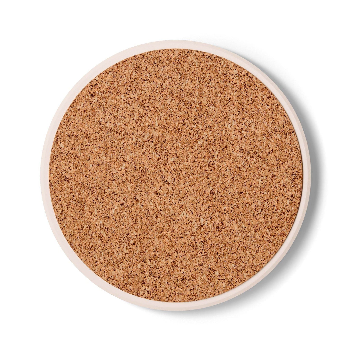 Stylish Ceramic Coaster with 'Consume' Design