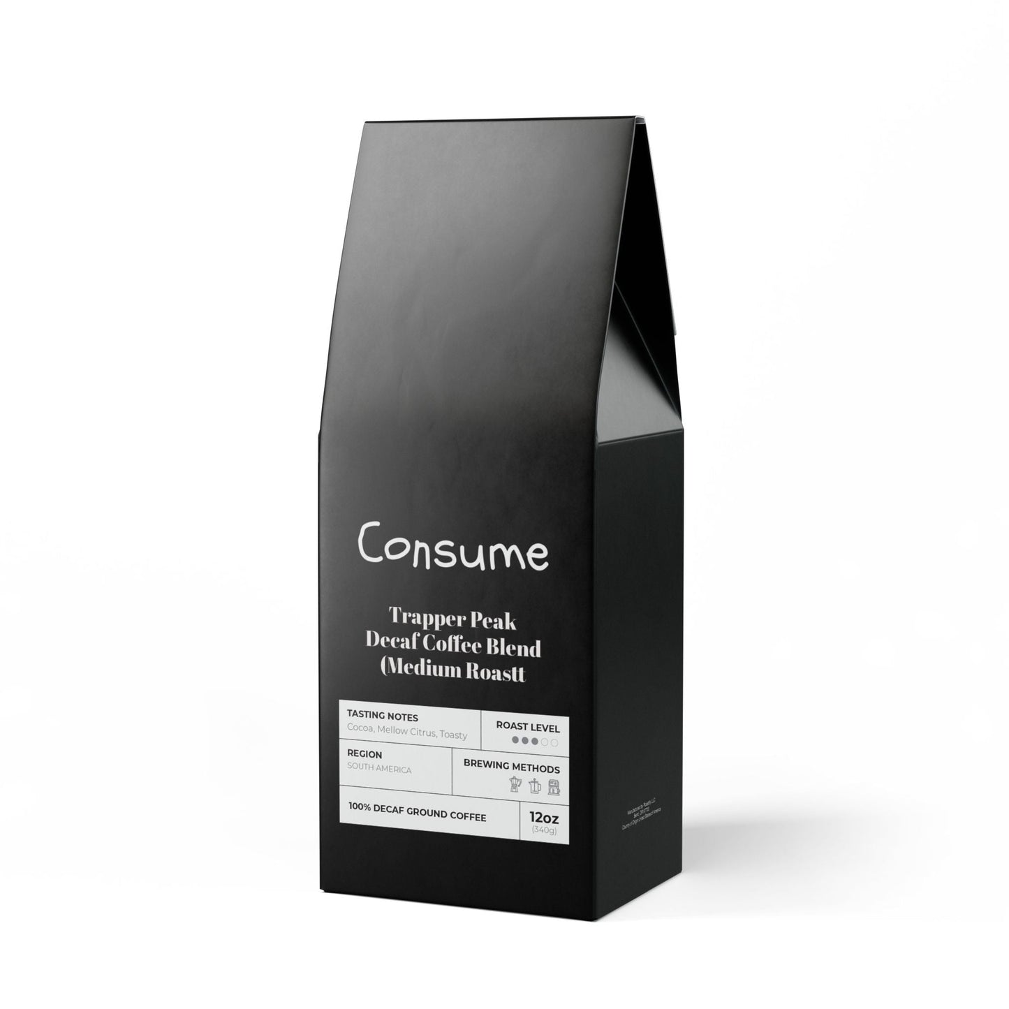 Trapper Peak Decaf Coffee Blend (Medium Roast)