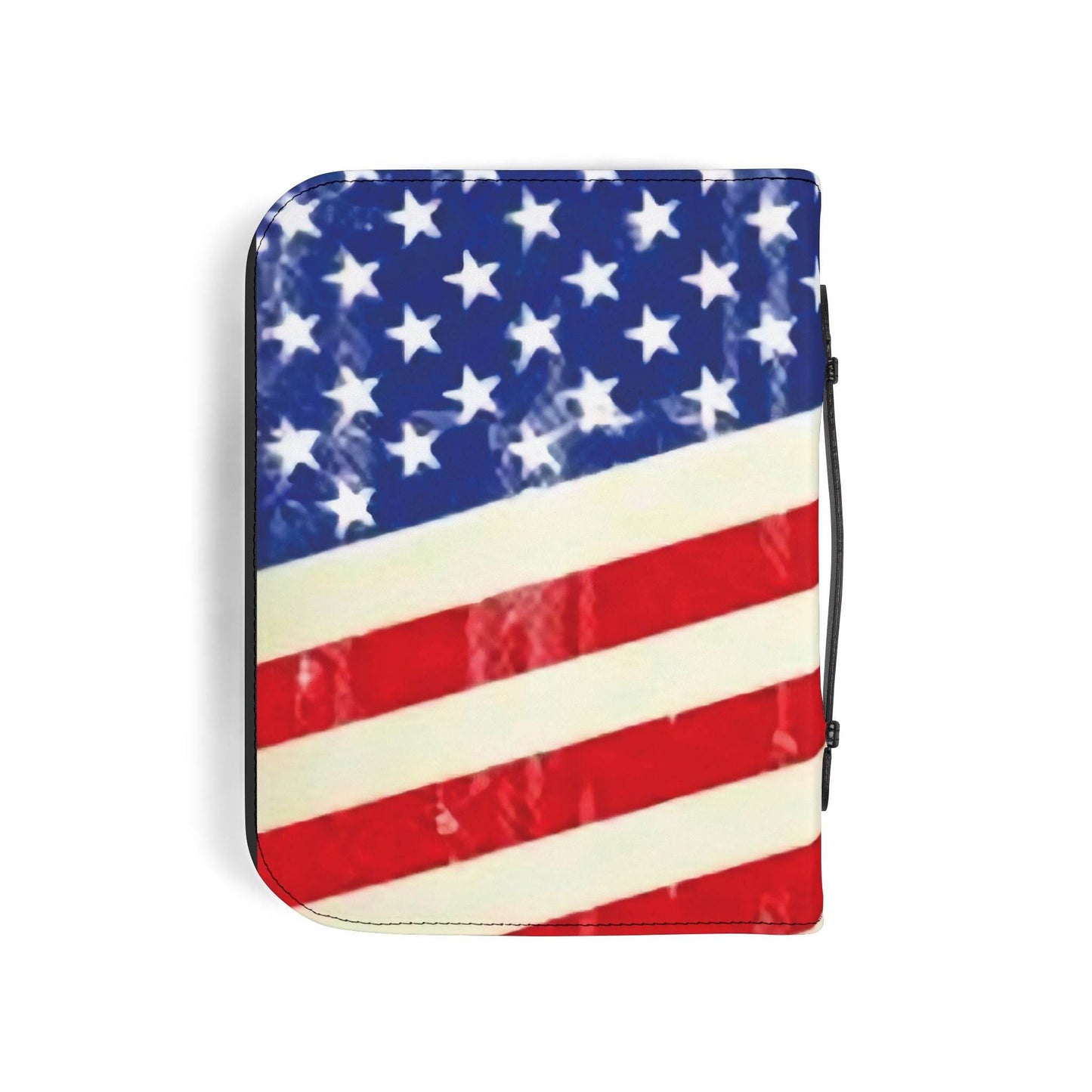 Patriotic Bible Cover - American Flag Design
