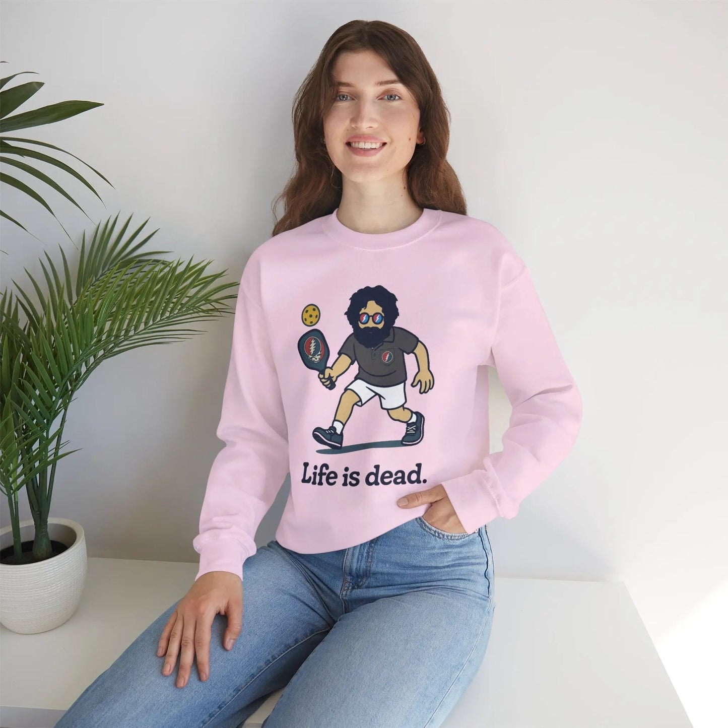 Jerry's in A Pickle | Life is dead.® Crewneck | Grateful Dead