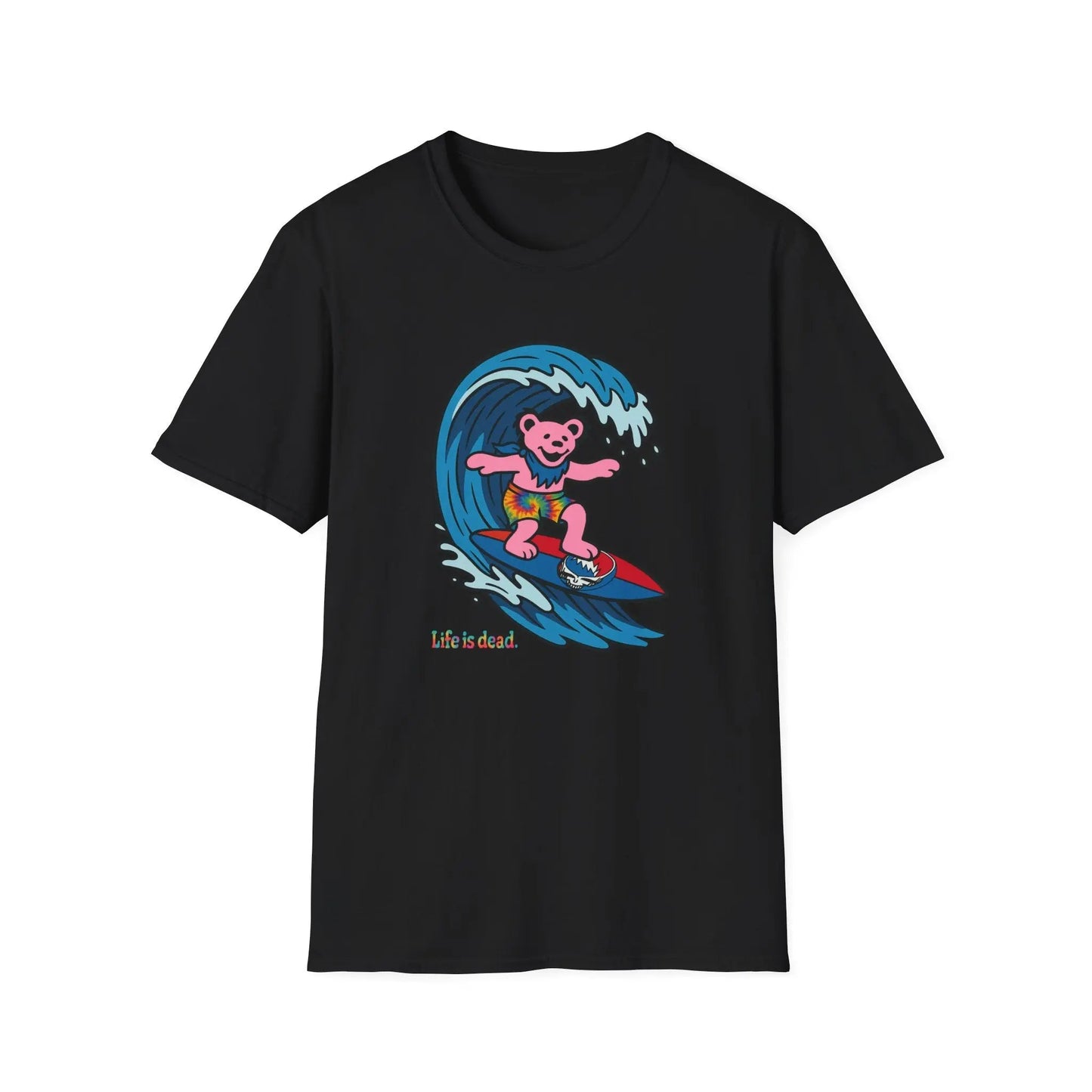 Surfin' Bear - Life is dead.® × Grateful Dead Tee
