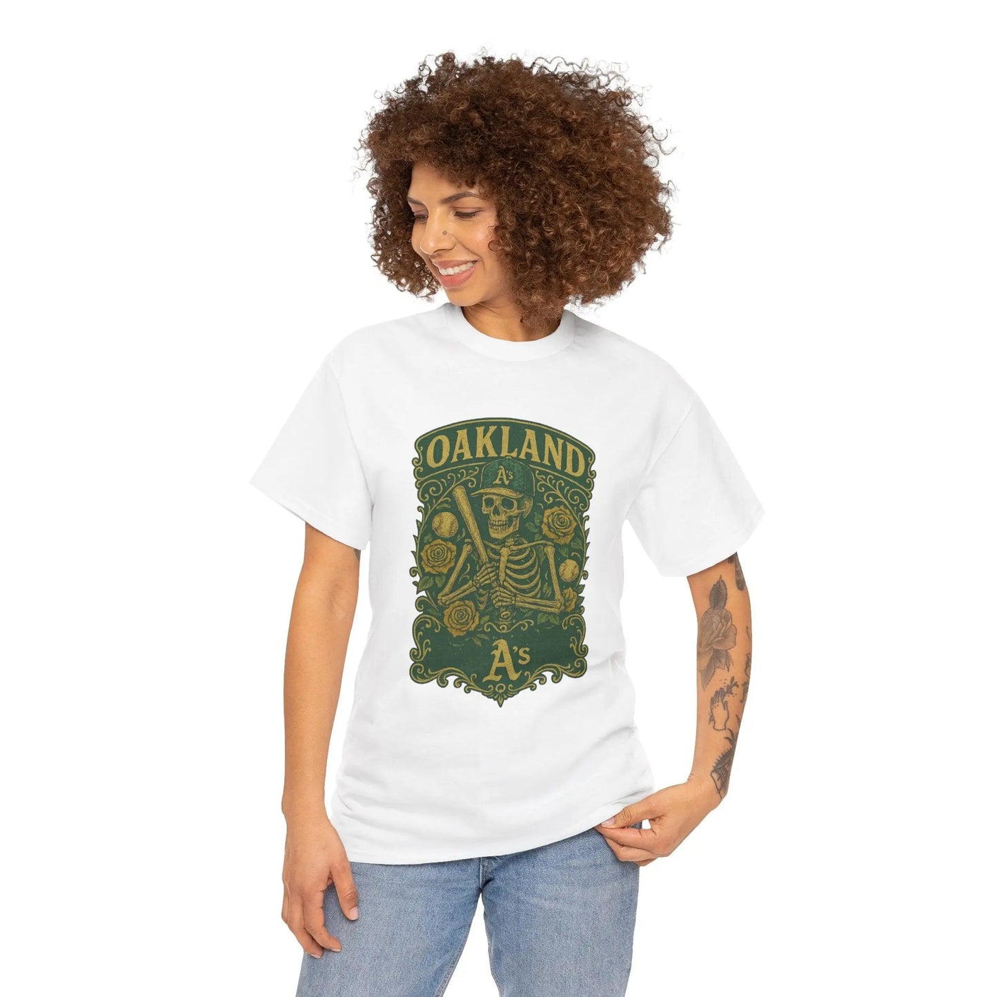 Oakland Athletics Original × Grateful Dead Tee