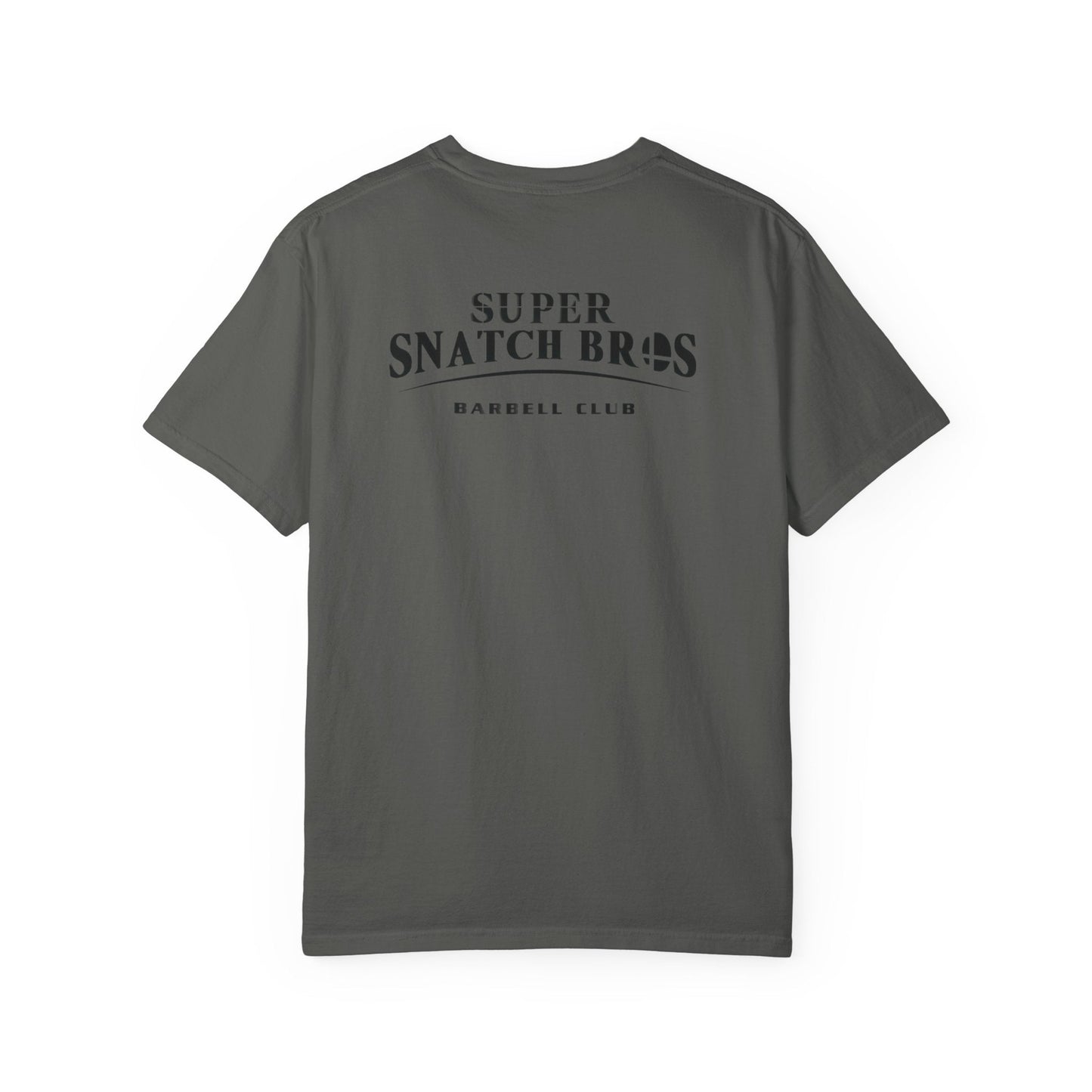 Super Snatch Bros Barbell Club — Chest Logo Tee