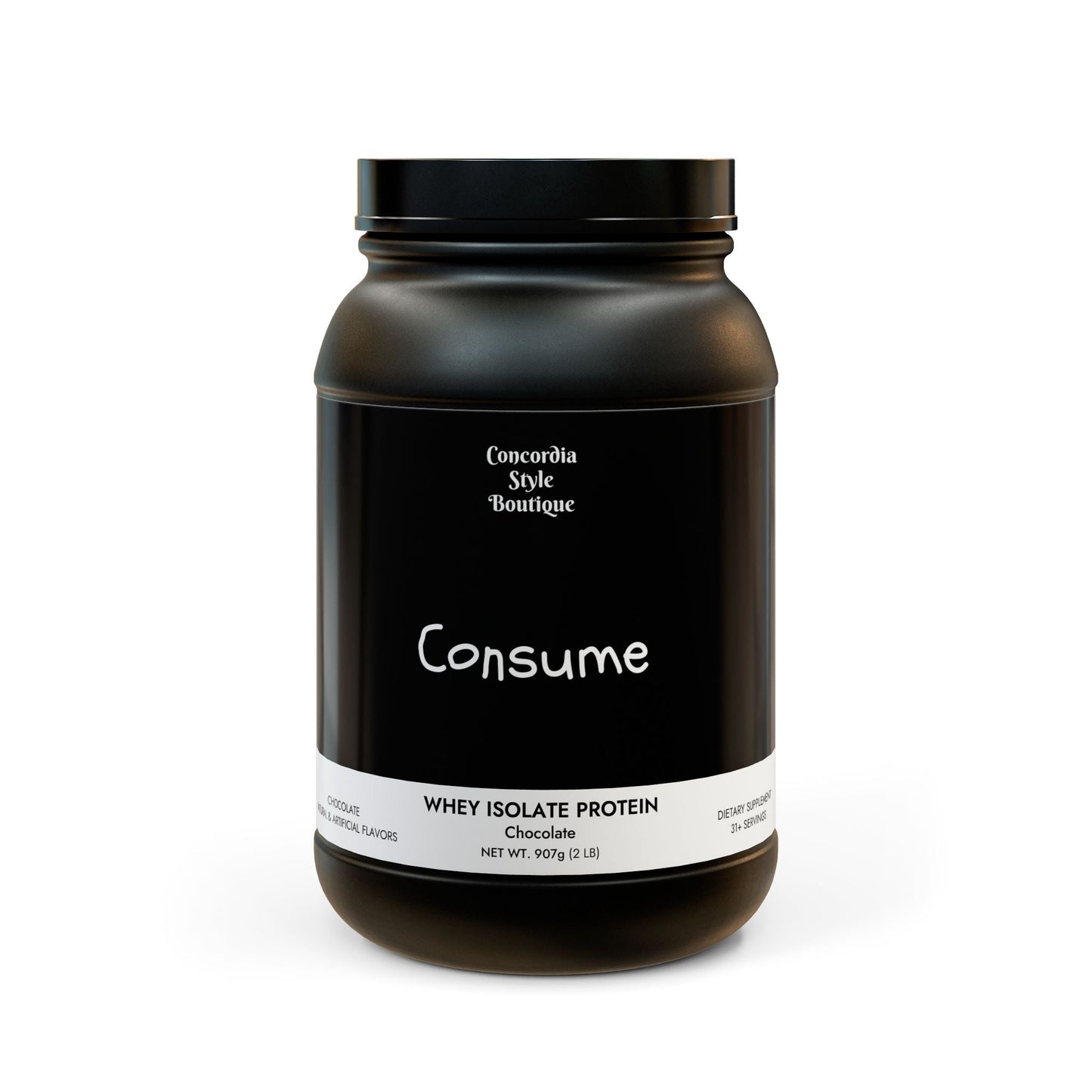 Whey Isolate Protein Supplement (907g, 2lb)