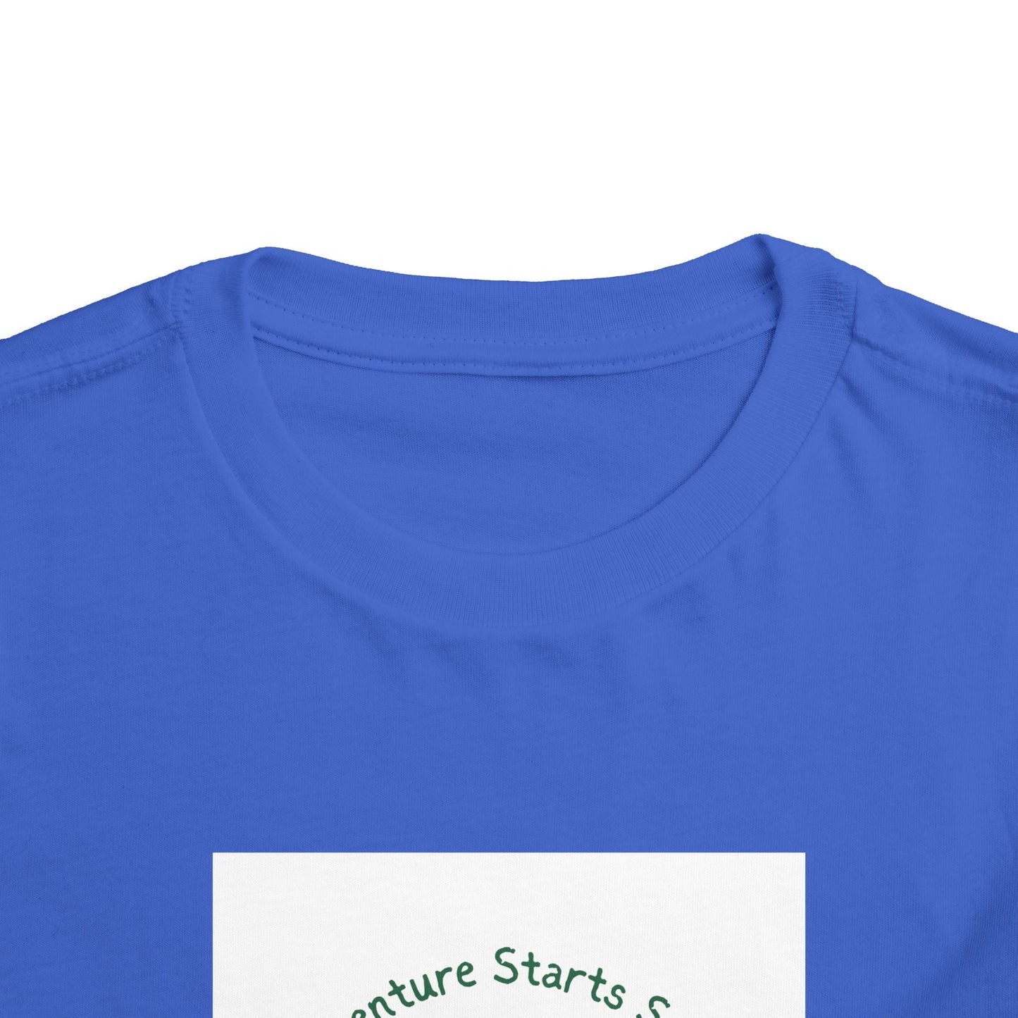 "Adventure Starts Small" Woodland Camper Graphic - Toddler Tee