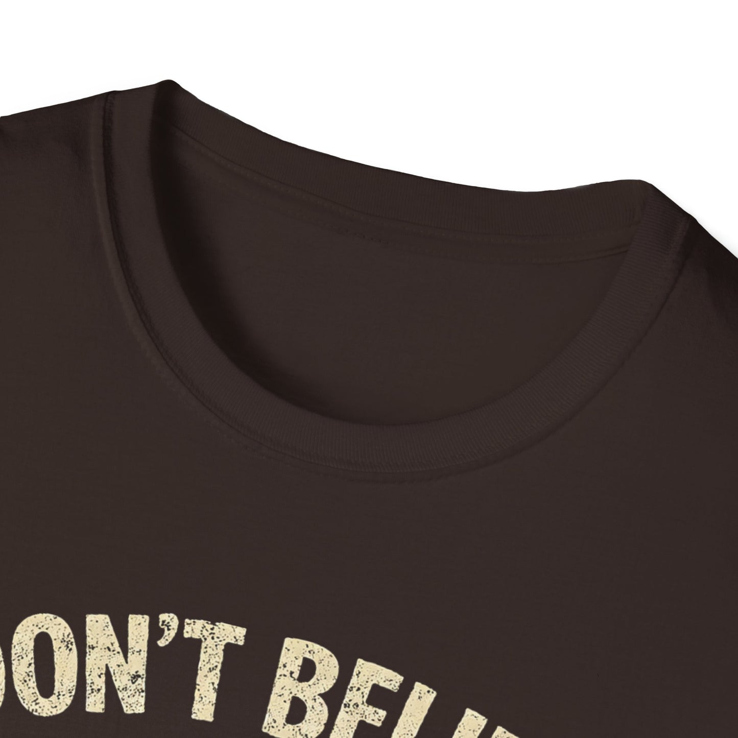 I Don't Believe in Humans Alien Shirt — Funny UFO Graphic Tee