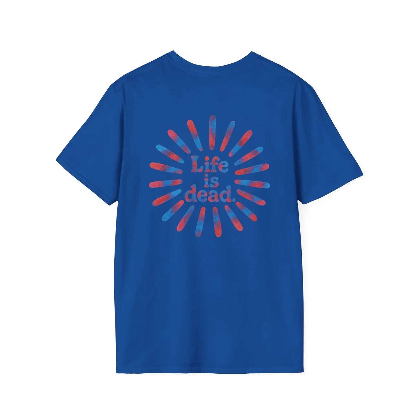 Two-Sided Tie Dye Sunburst and Jerry Life is dead.® × Grateful Dead Tee