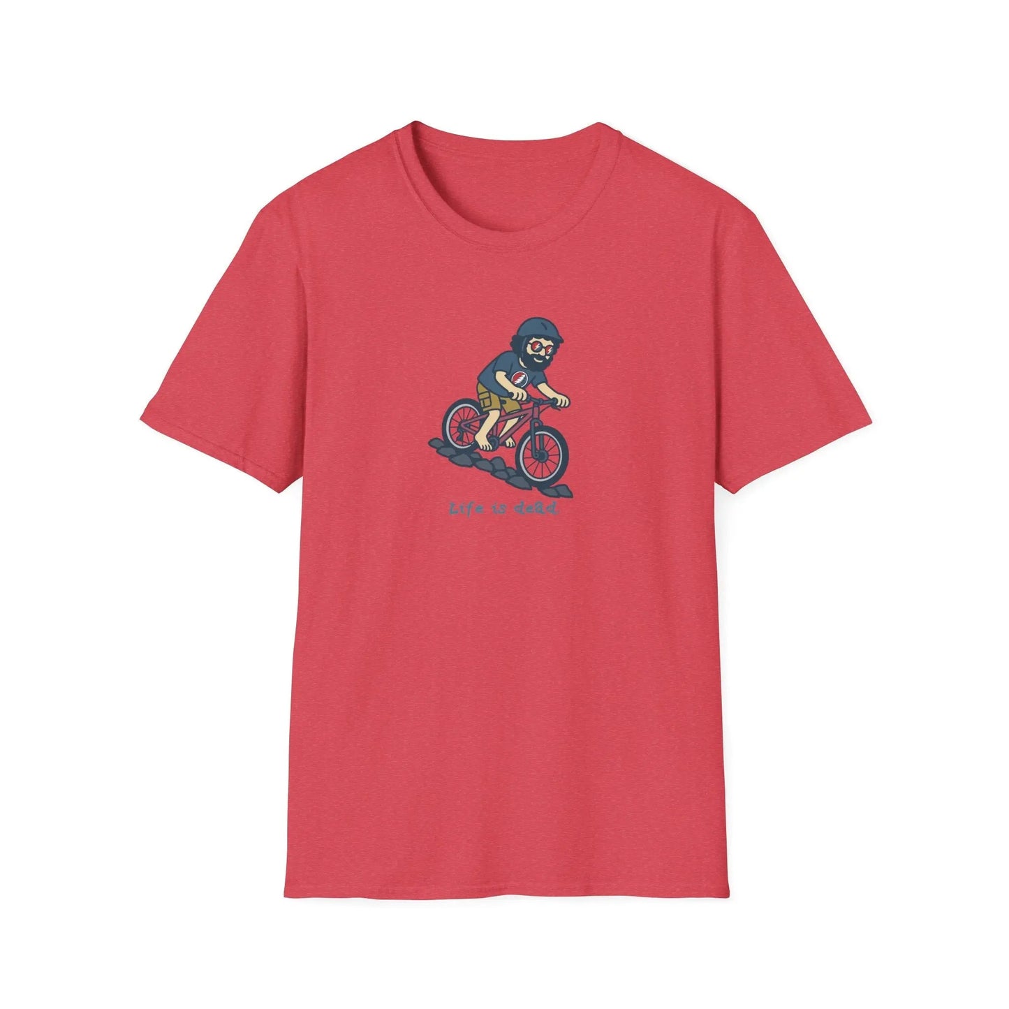 Mountain Bikin' Jerry - Life is dead.® × Grateful Dead Tee