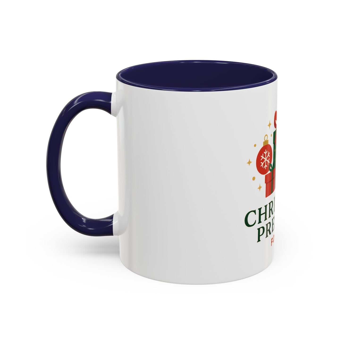 Christmas Presents Coffee Mug — Holiday Gift Mug (Accent 11/oz)