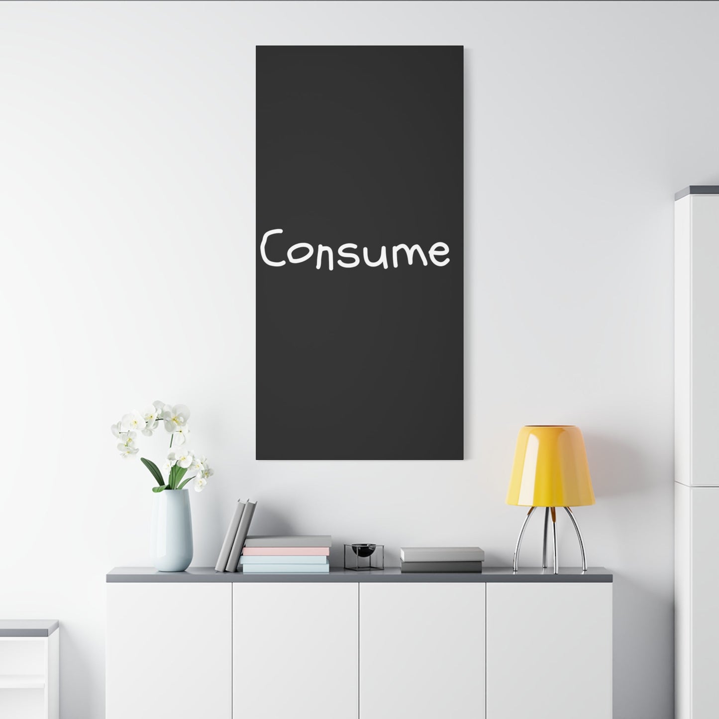 Classic Canvas -"Consume"