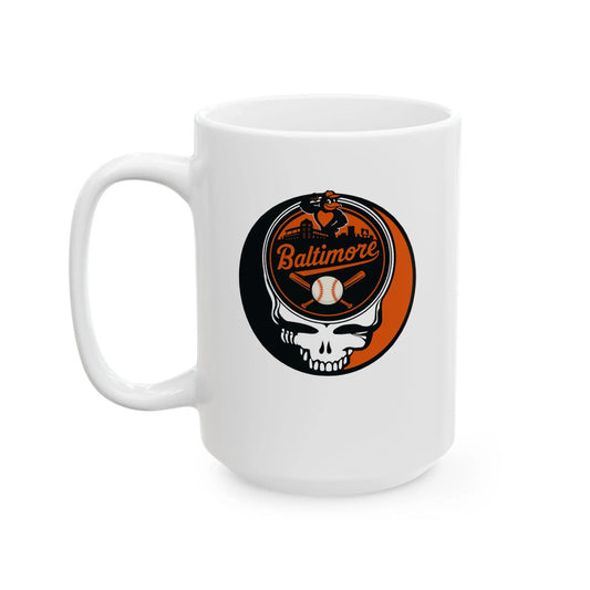 Baltimore Orioles Original Stealie Grateful Dead Coffee Mug