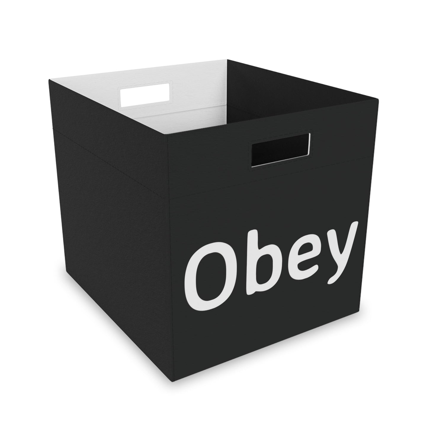 Felt Storage Box - Obey