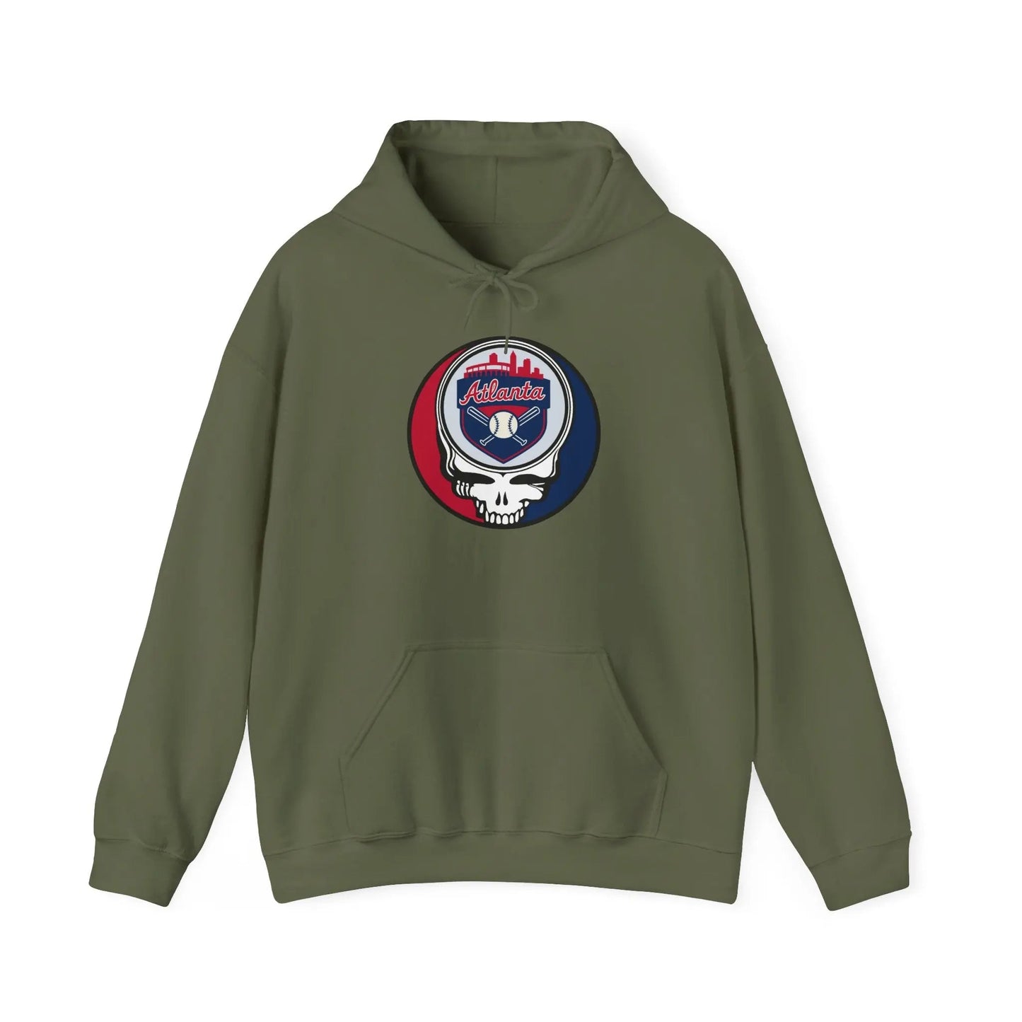 Atlanta Braves Original Stealie × Grateful Dead Hoodie