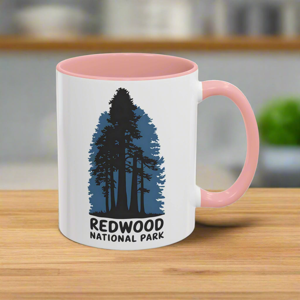 Redwood National Park Colored Mug