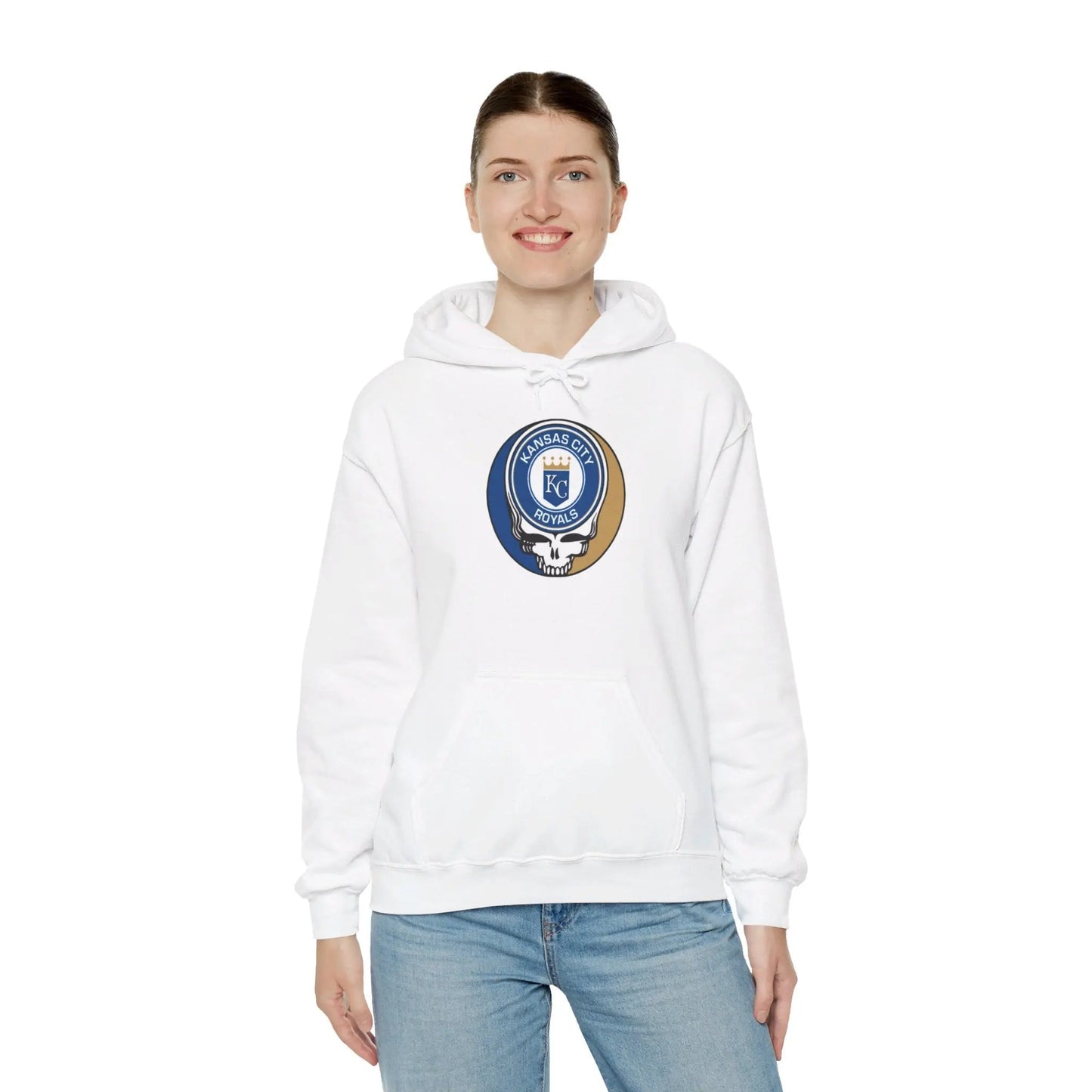 Kansas City Royals Logo Stealie × Grateful Dead Hoodie