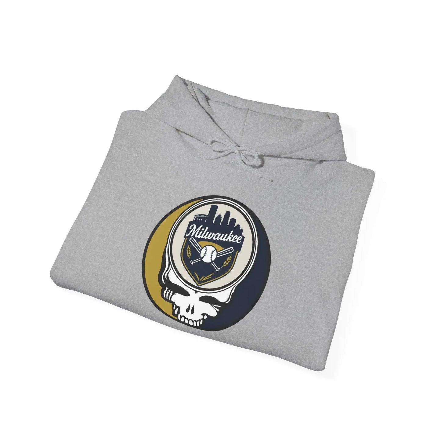 Milwaukee Brewers Original Stealie × Grateful Dead Hoodie