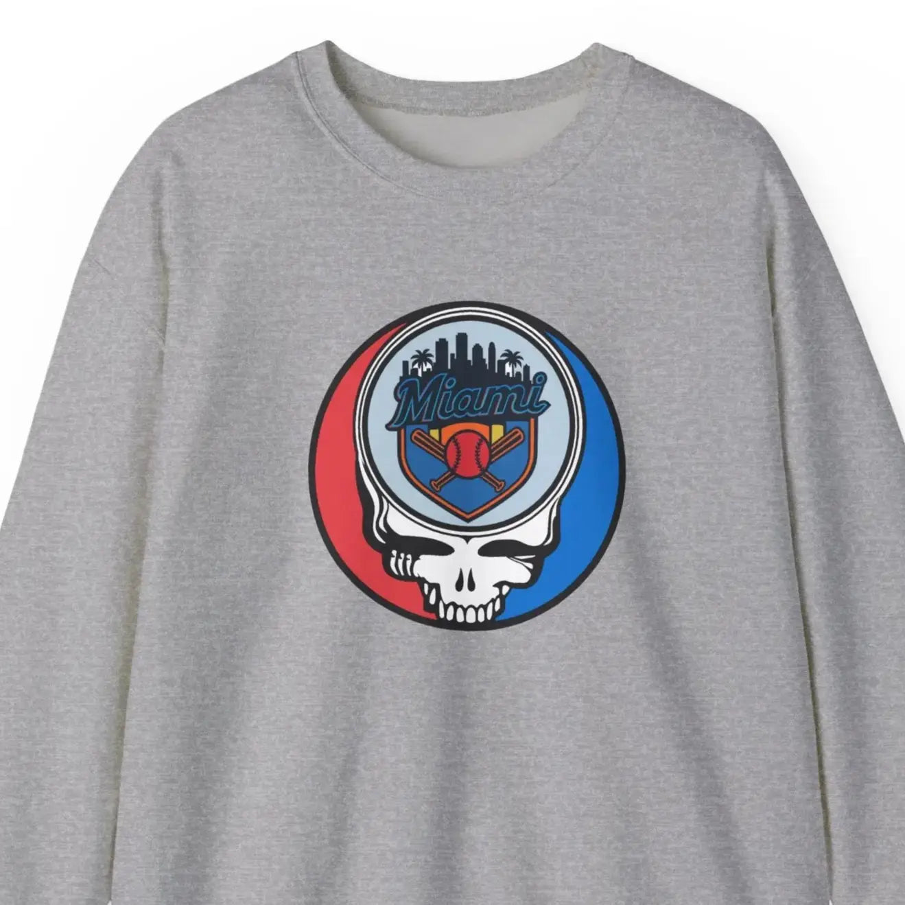 Miami Marlins Original Stealie × Grateful Dead Crewneck