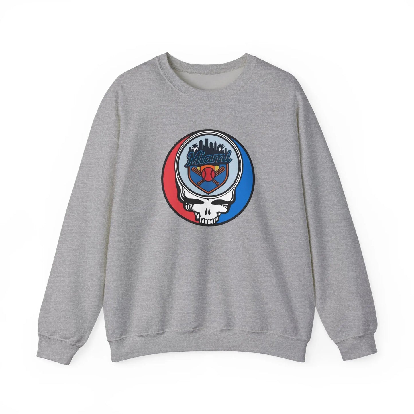 Miami Marlins Original Stealie × Grateful Dead Crewneck