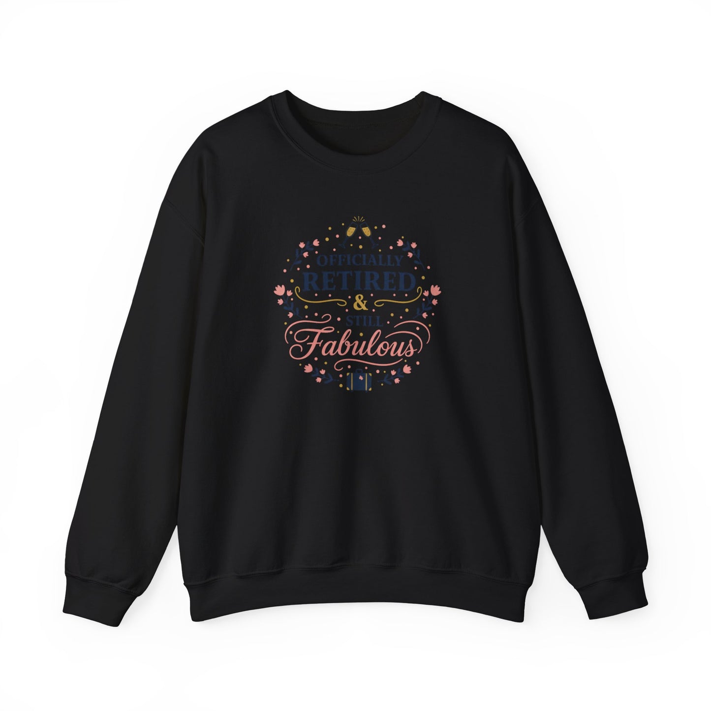 Officially Retired & Still Fabulous Sweatshirt | retirement gifts for women, personalized retirement gifts