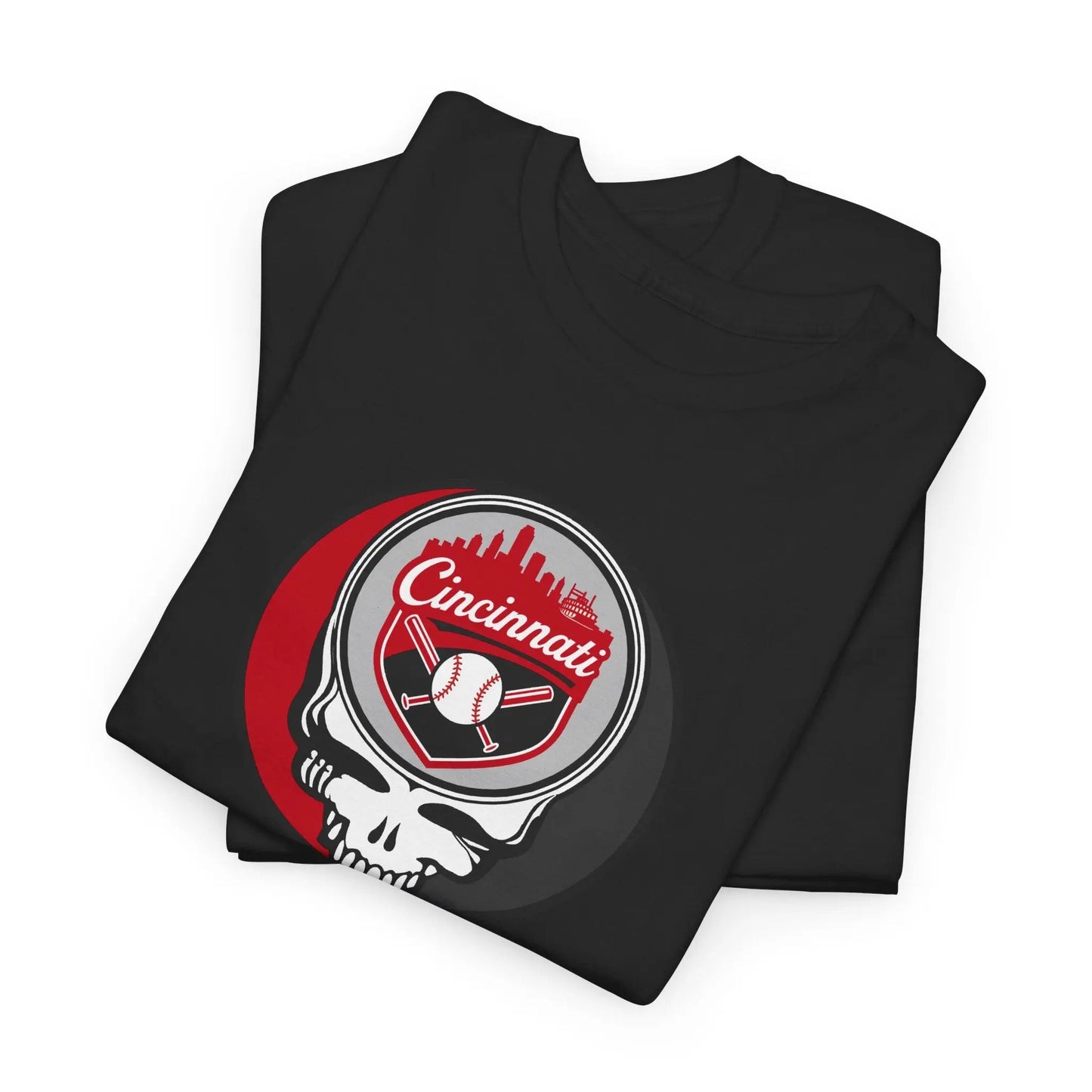 Cincinnati Reds Original Stealie × Grateful Dead Tee