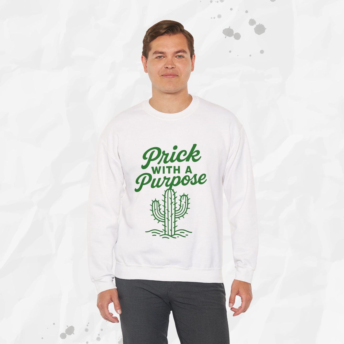 Prick With A Purpose - Crewneck Sweatshirt