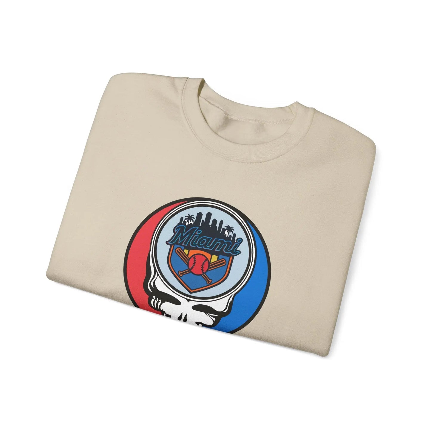 Miami Marlins Original Stealie × Grateful Dead Crewneck