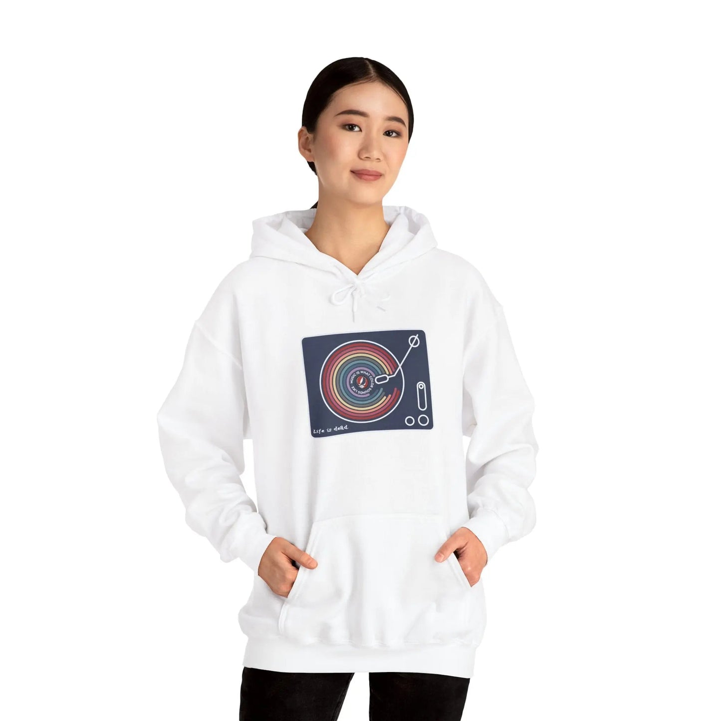 Life is dead.® Music Is What Colors Sound Like Hoodie