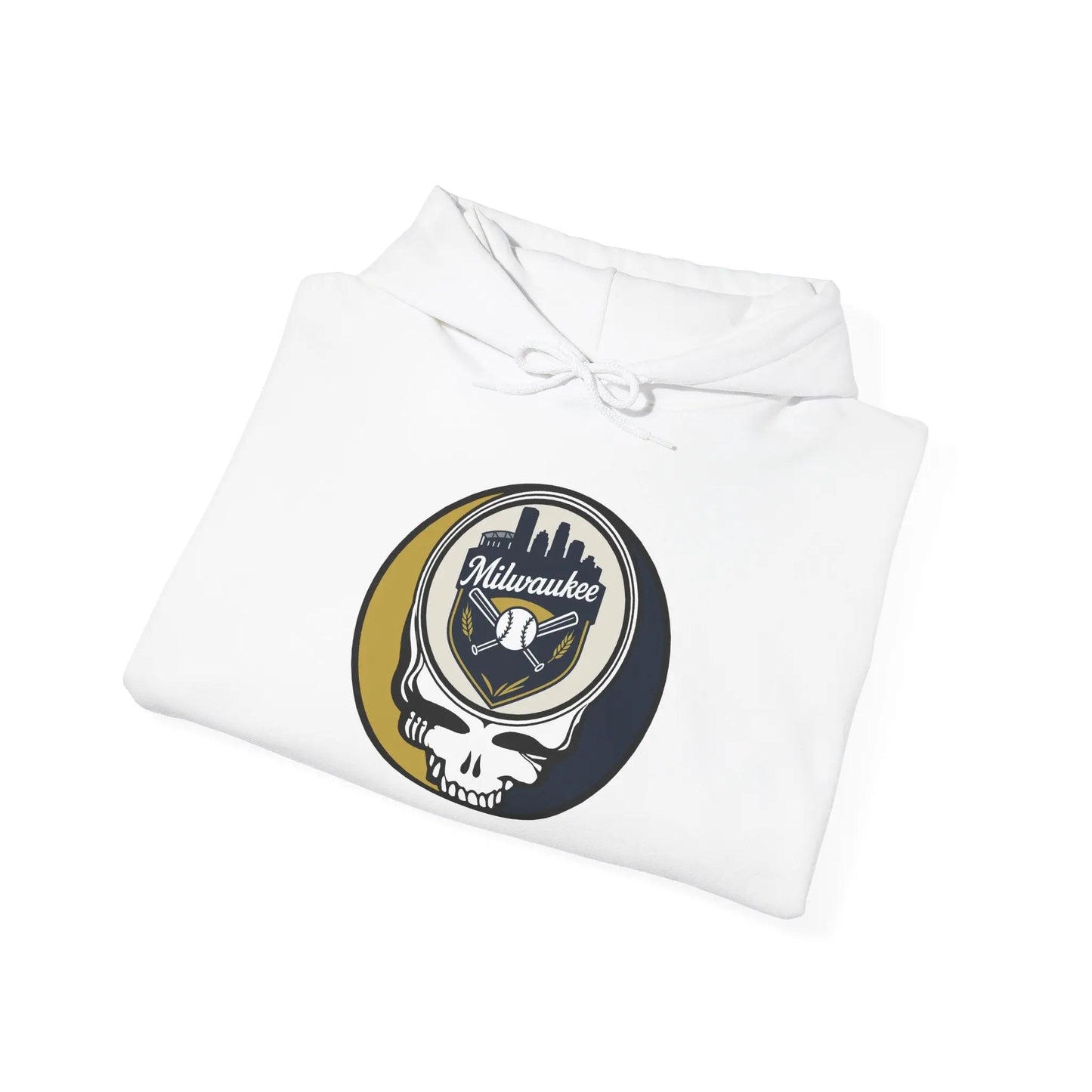 Milwaukee Brewers Original Stealie × Grateful Dead Hoodie