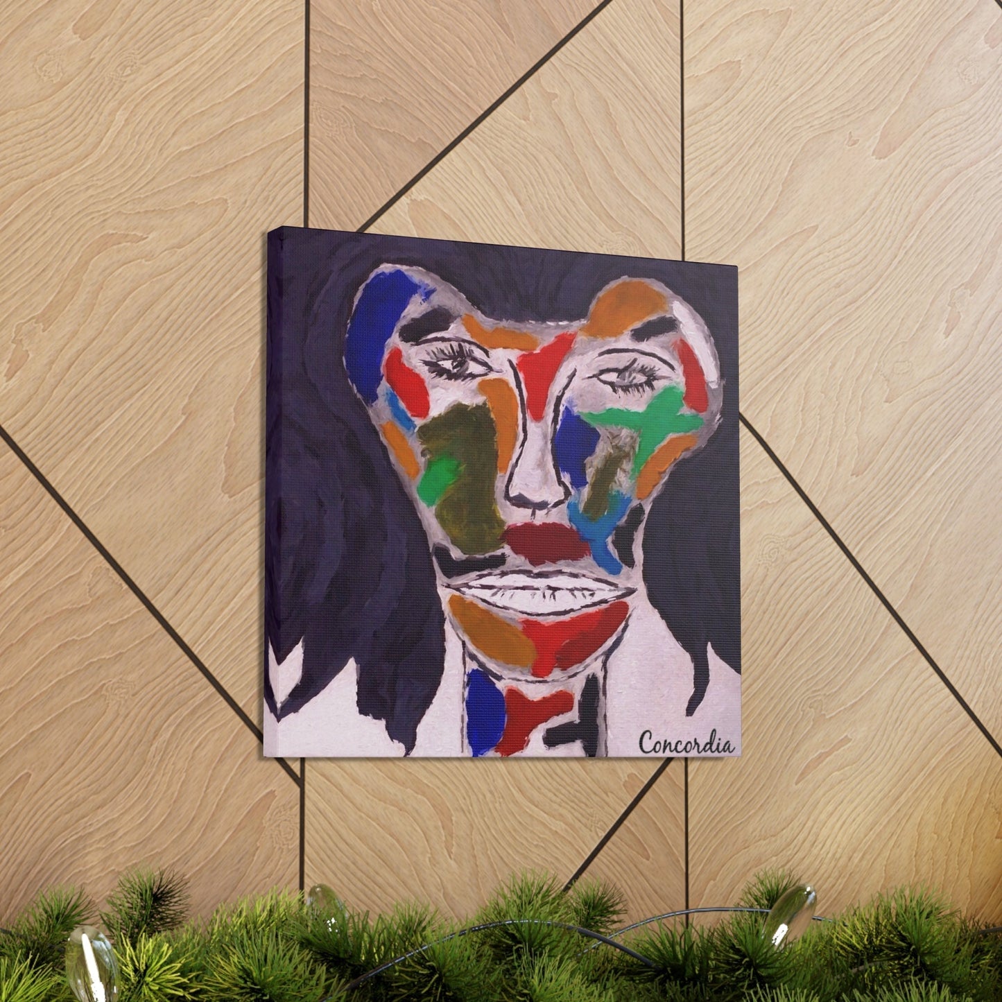 Salvador Concordia Dali - Canvas Gallery  Wrap