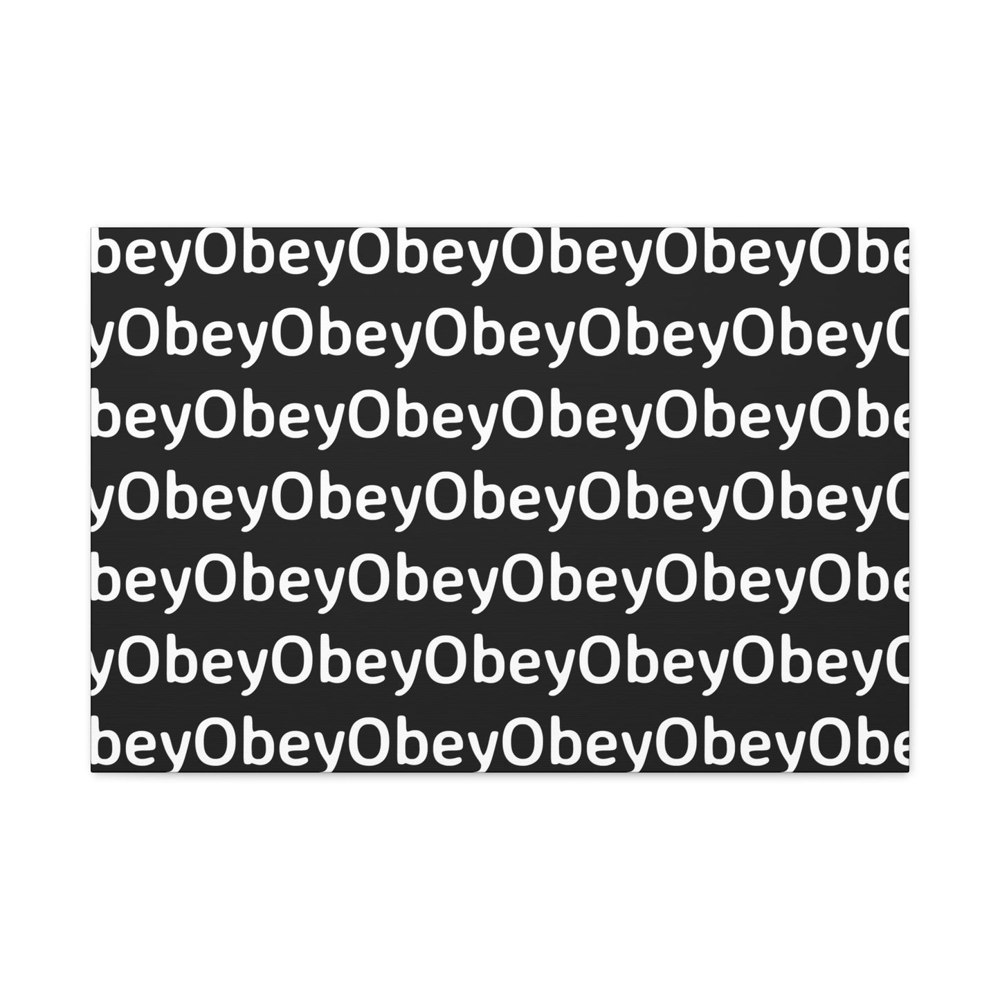 "Obey" - Classic Canvas