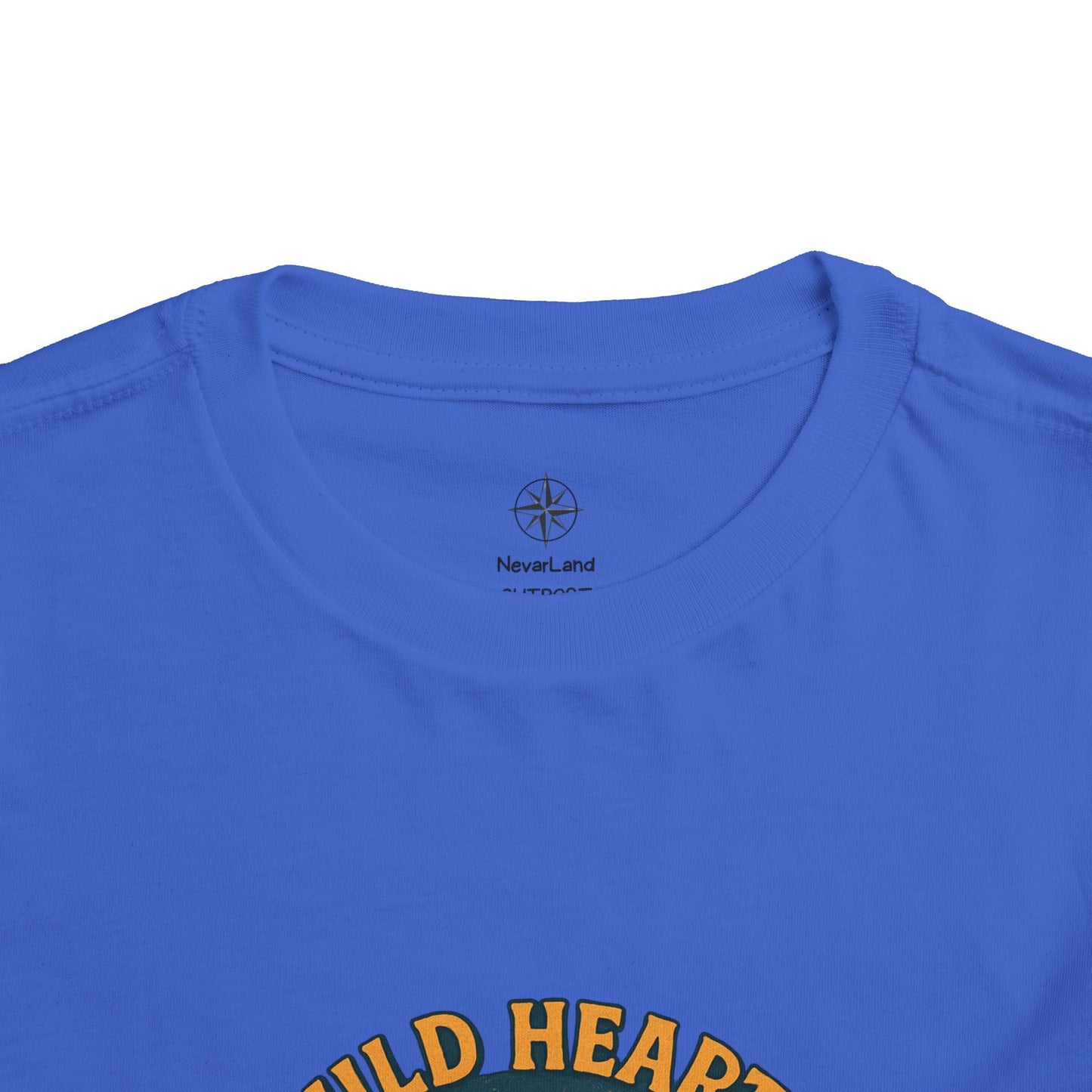 "Wild Hearts Never Lost" Bear Guitar Campfire - Toddler Tee