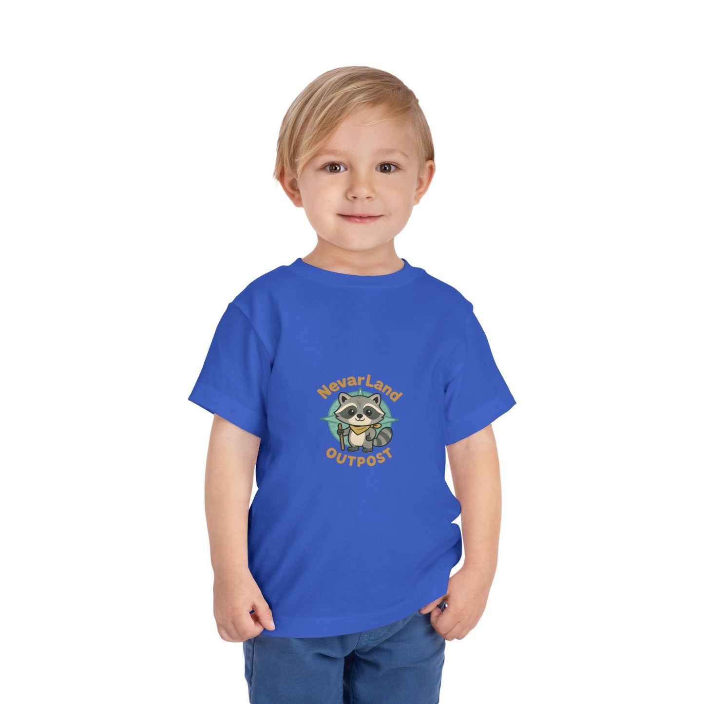 "NevarLand Outpost" Raccoon Adventure - Toddler Tee