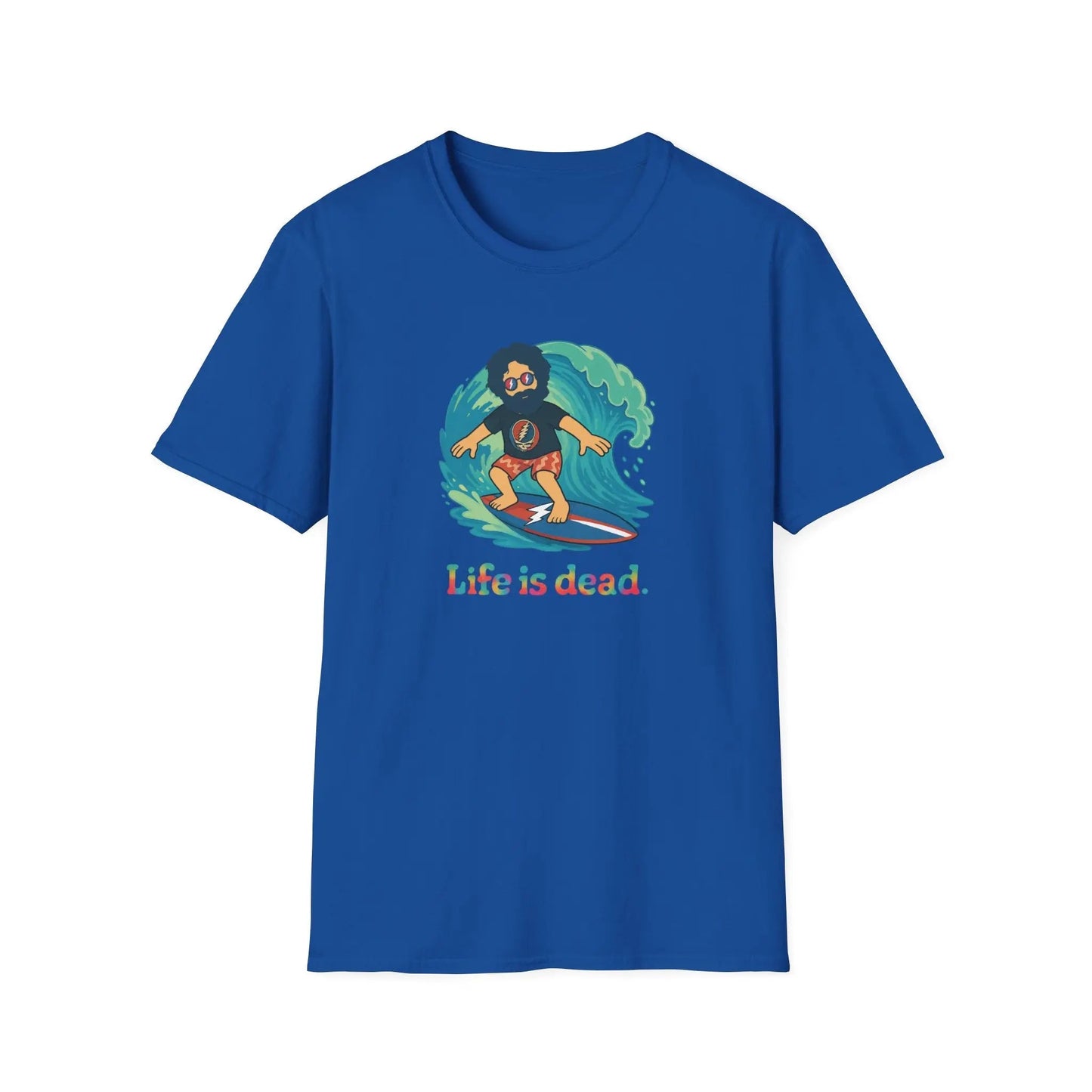 Surfin' Jerry - Life is dead.® × Grateful Dead Tee