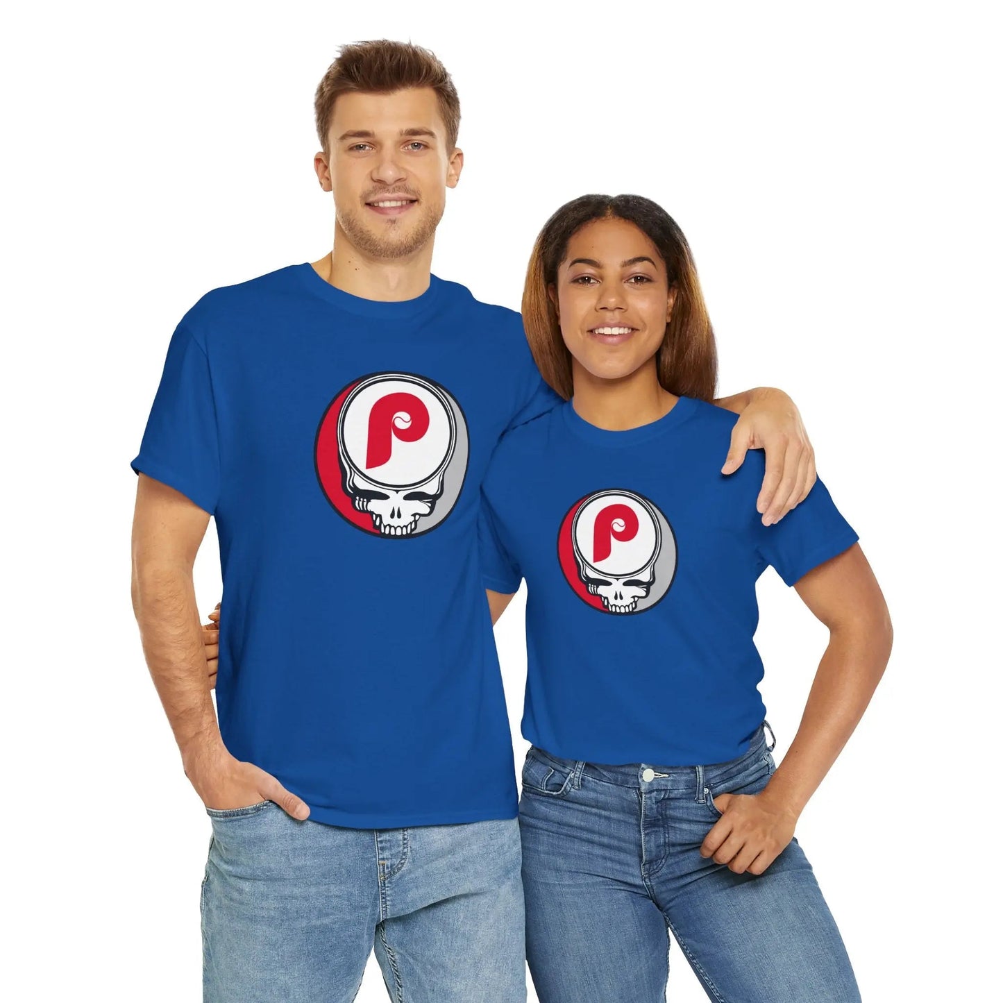 Philadelphia Phillies Logo Stealie × Grateful Dead Tee