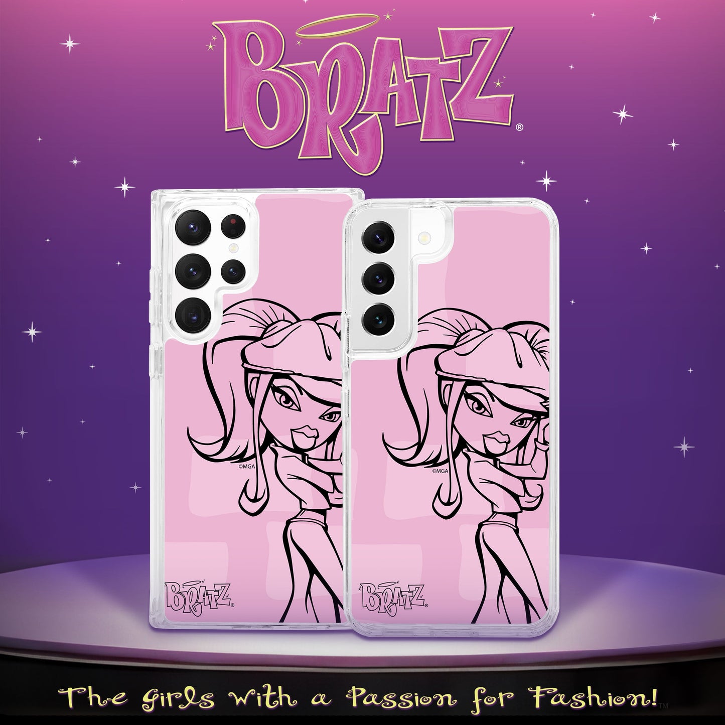 Bratz® Passion for Fashion HD Samsung Galaxy S22 Phone Case