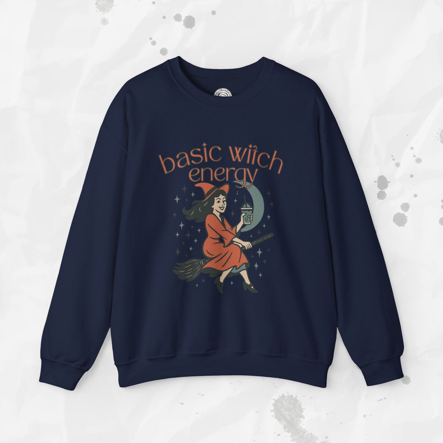 Basic Witch Energy - Crewneck Sweatshirt
