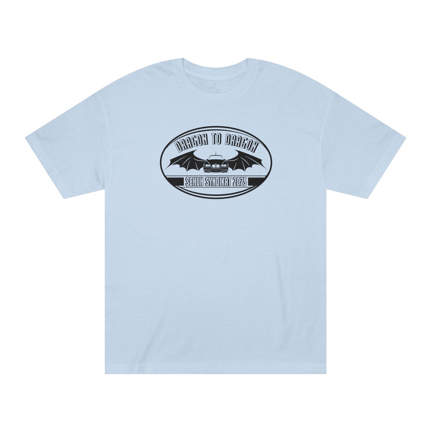 Schuh Syndikat Dragon to Dragon 2025 Light Color Tee - Unisex American Apparel Classic T-Shirt