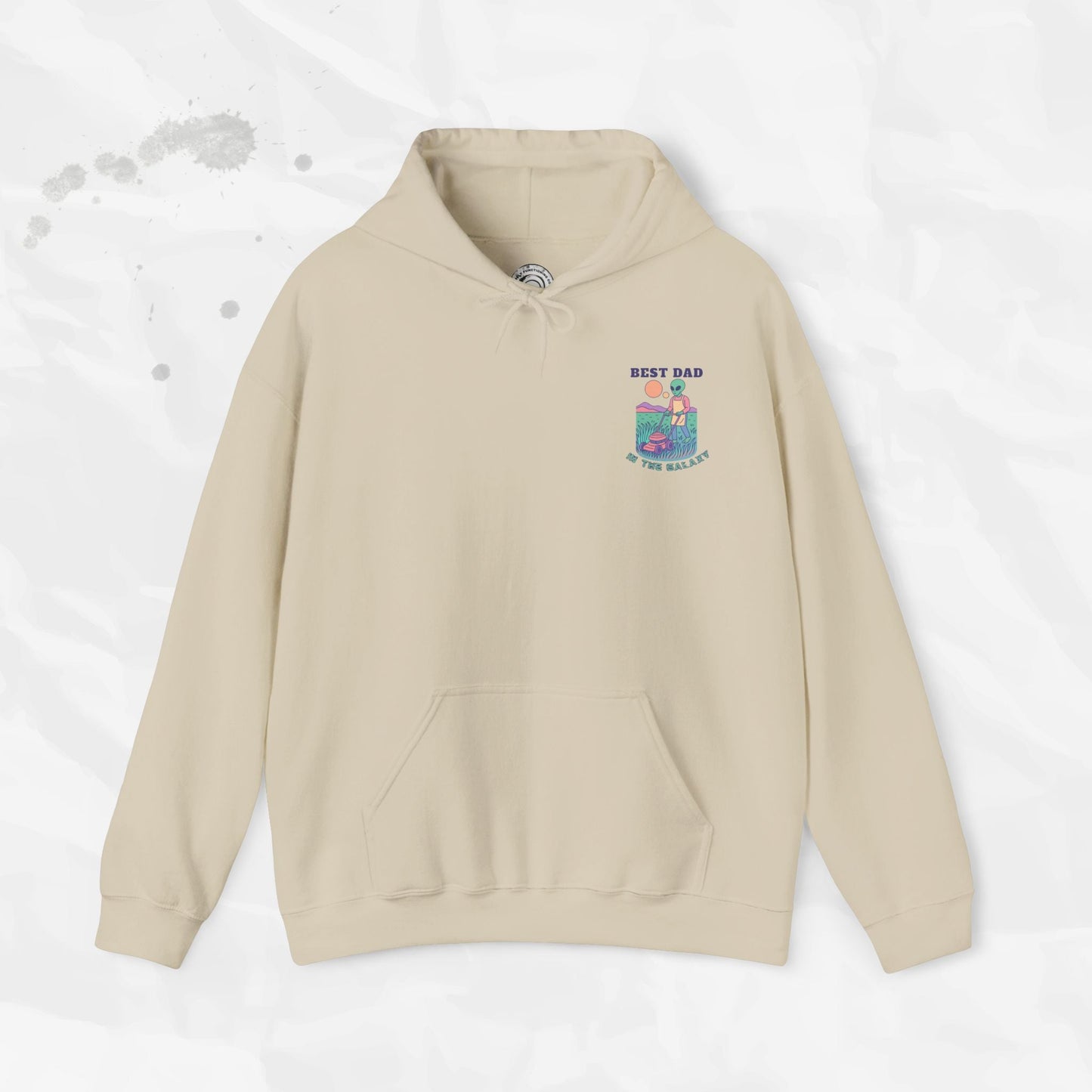 Best Dad in the Galaxy – Hoodie (Pocket Print)