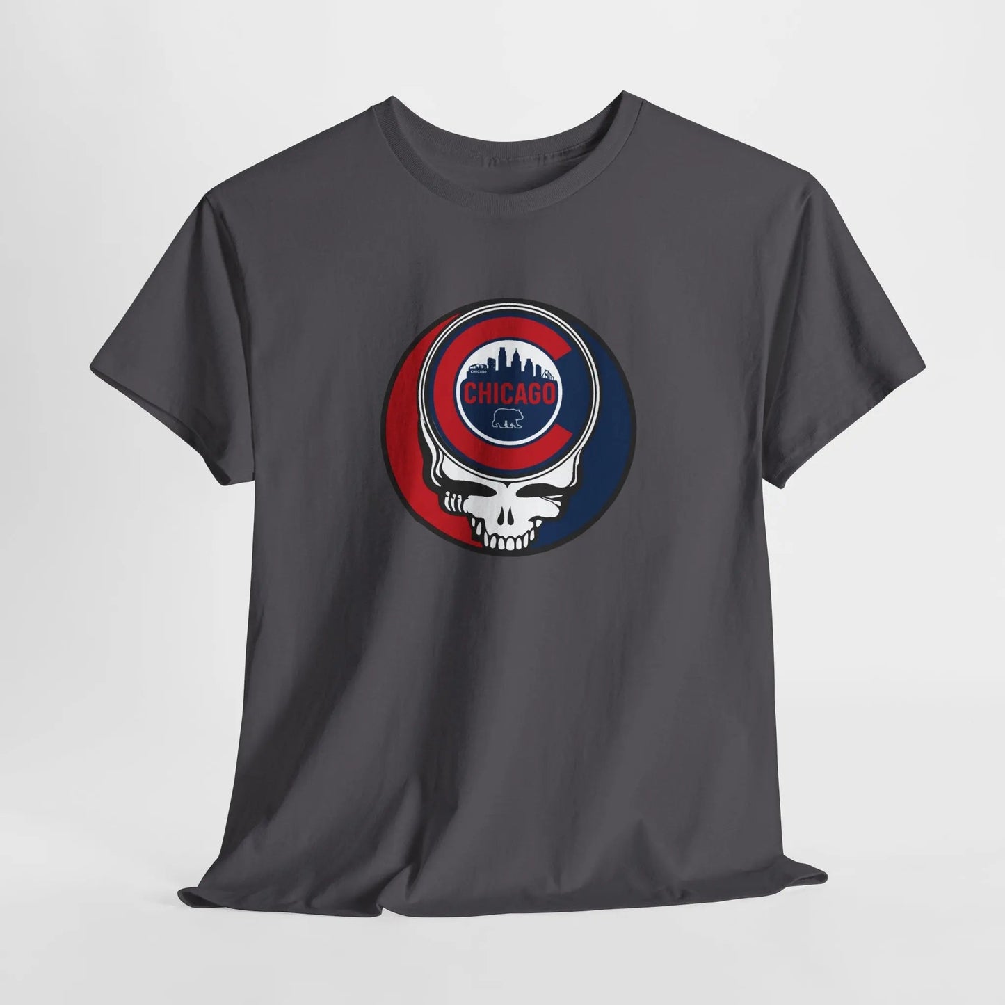 Chicago Cubs original Stealie × Grateful Dead Tee