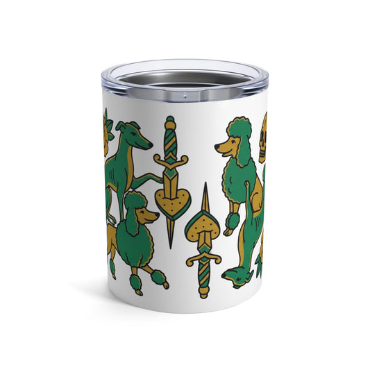 Tattoo Parlor Pups - Loyal to the Bone 12oz Short Tumbler