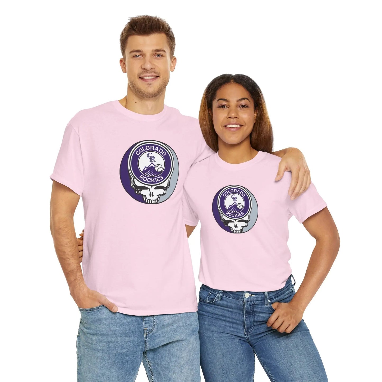 Colorado Rockies Logo Stealie × Grateful Dead Tee