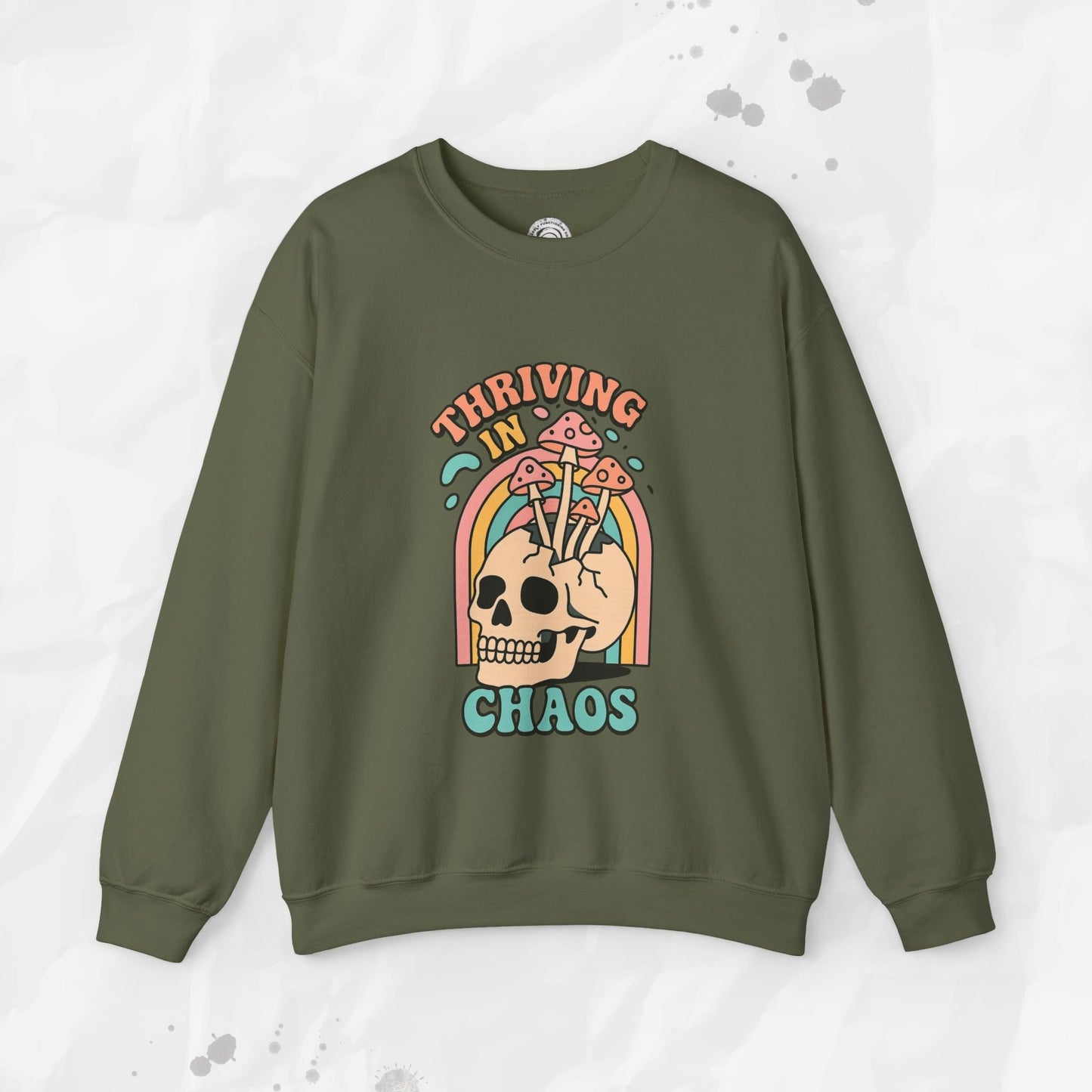 Thriving in Chaos – Crewneck Sweatshirt